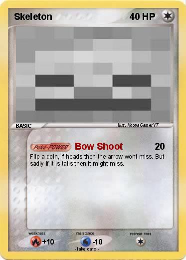 Pokemon Skeleton