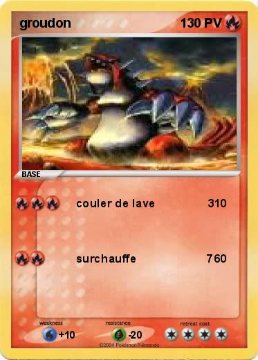 Pokemon groudon