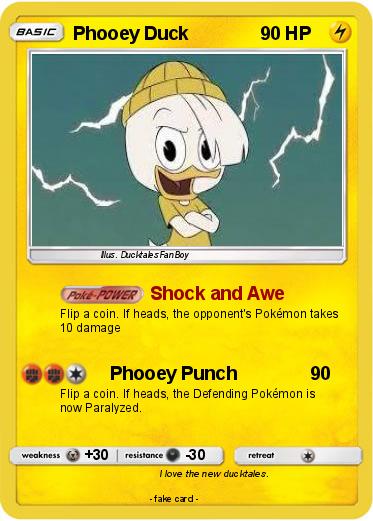 Pokemon Phooey Duck