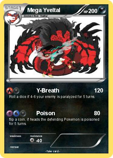 Pokemon Mega Yveltal