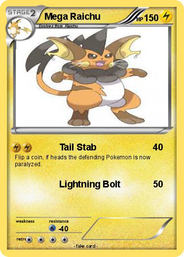 Pokemon Mega Raichu