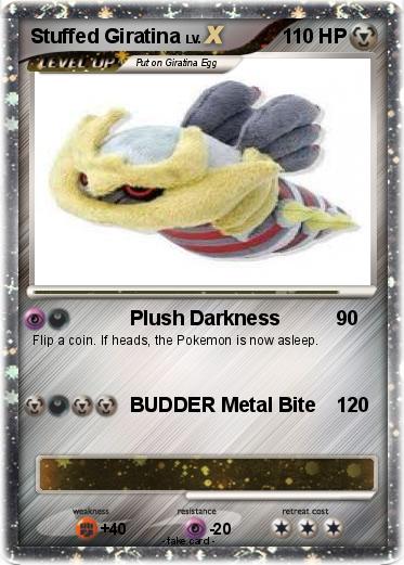 Pokemon Stuffed Giratina