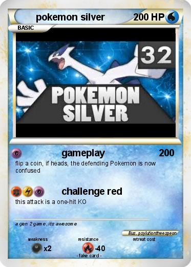 Pokemon pokemon silver