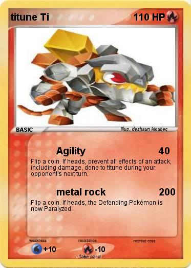 Pokemon titune Ti