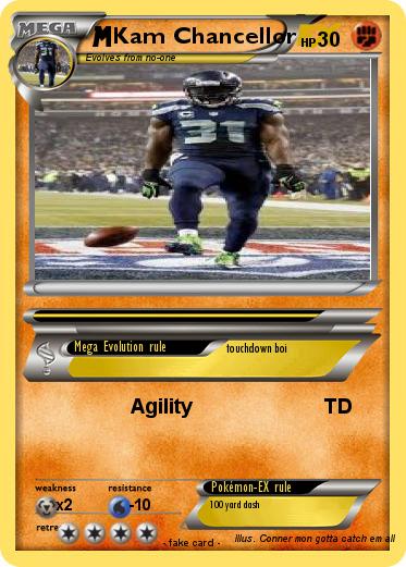 Pokemon Kam Chancellor