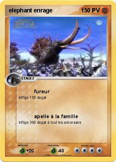 Pokemon elephant enrage