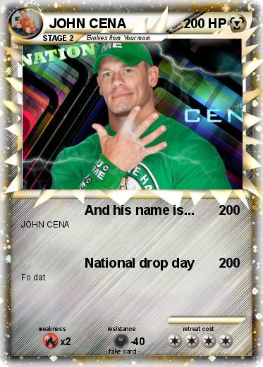 Pokemon JOHN CENA