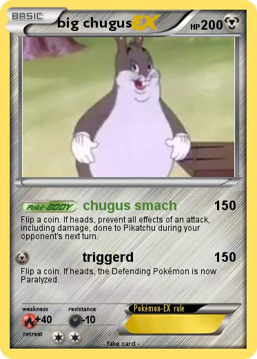 Pokemon big chugus