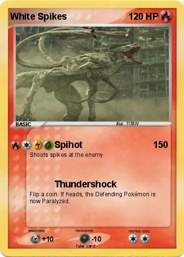 Pokemon White Spikes