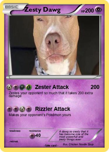Pokemon Zesty Dawg