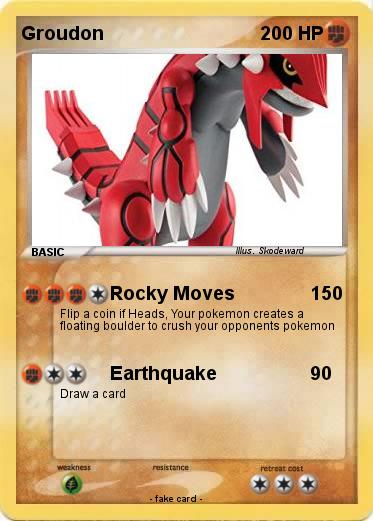 Pokemon Groudon