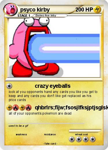 Pokemon psyco kirby