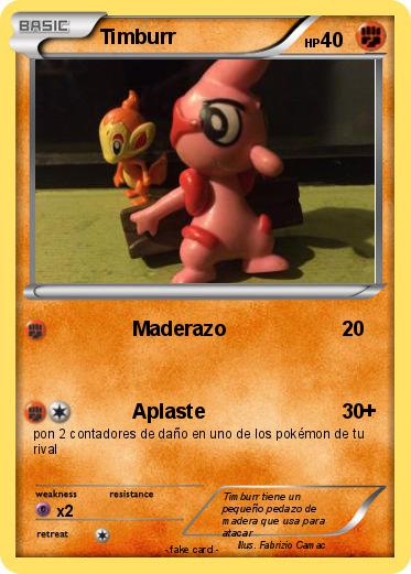 Pokemon Timburr