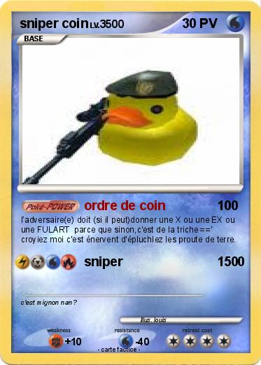 Pokemon sniper coin
