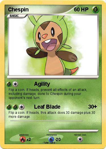 Pokemon Chespin
