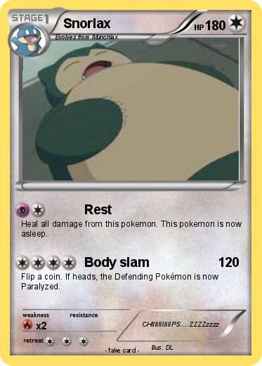 Pokemon Snorlax