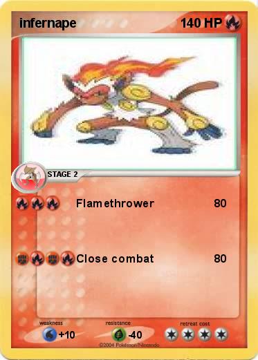 Pokemon infernape