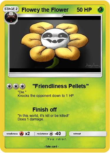 Pokemon Flowey the Flower