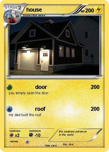 Pokemon house