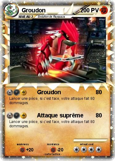 Pokemon Groudon