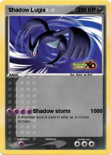 Pokemon Shadow Lugia                     300