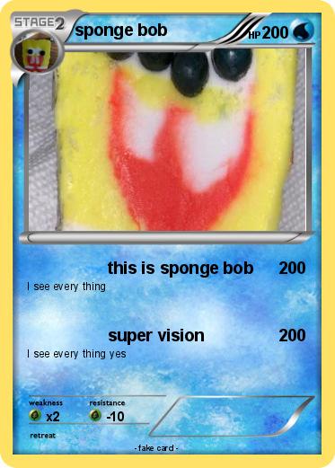 Pokemon sponge bob