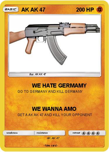 Pokemon AK AK 47