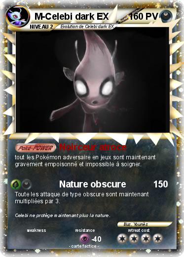 Pokemon M-Celebi dark EX