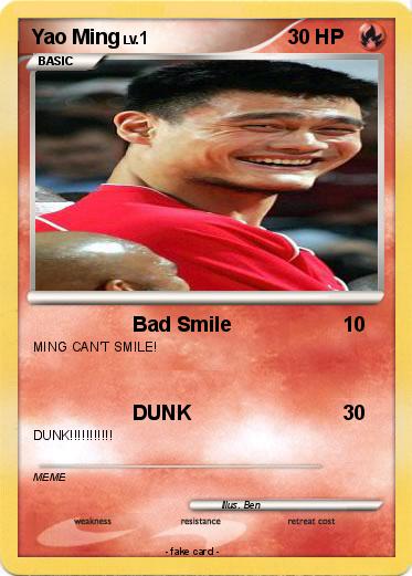 Pokemon Yao Ming
