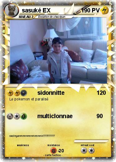 Pokemon sasuké EX