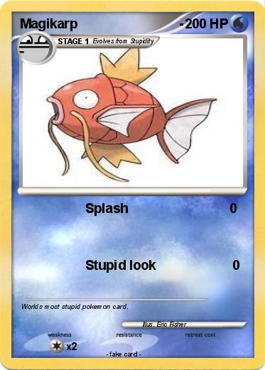 Pokemon Magikarp                            -