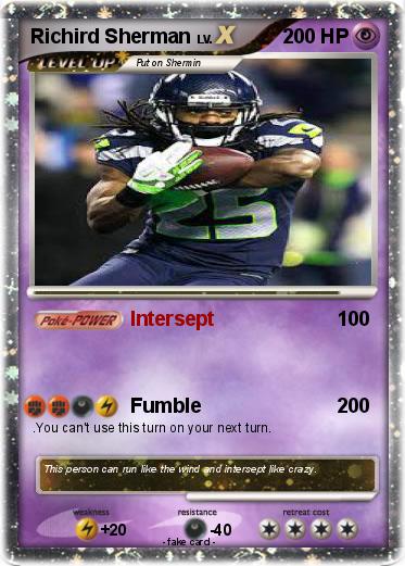 Pokemon Richird Sherman