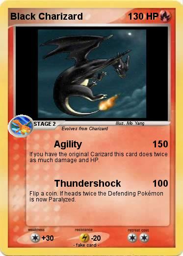 Pokemon Black Charizard