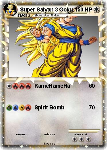 Pokemon Super Saiyan 3 Goku