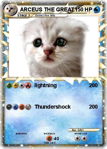 Pokemon ARCEUS THE GREAT