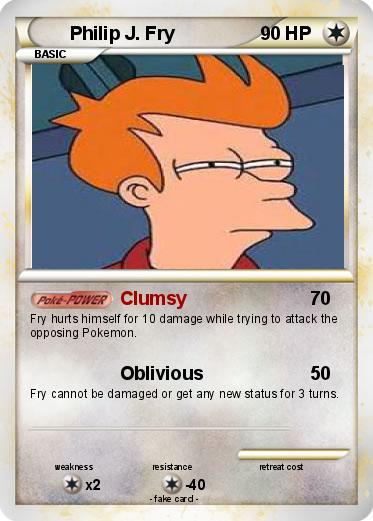 Pokemon Philip J. Fry