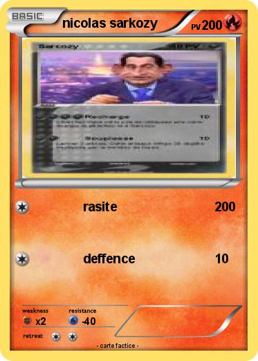 Pokemon nicolas sarkozy