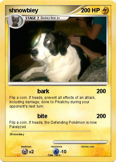 Pokemon shnowbiey