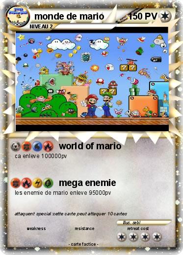 Pokemon monde de mario