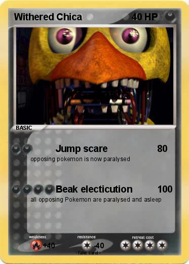 Pokemon Withered Chica