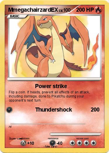 Pokemon MmegachairzardEX