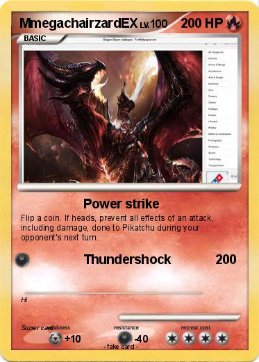 Pokemon MmegachairzardEX