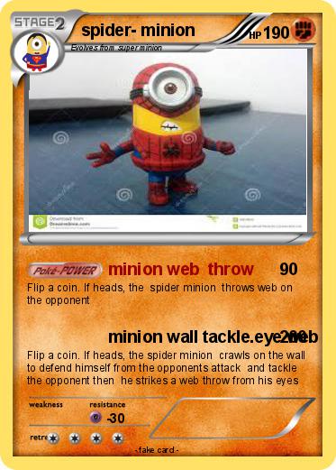 Pokemon spider- minion
