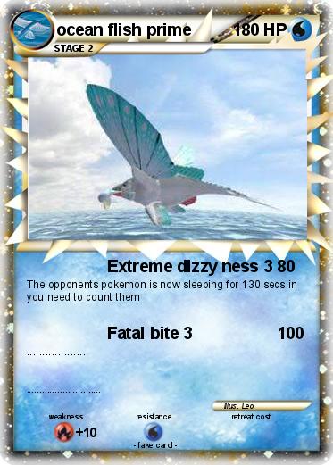 Pokemon ocean flish prime