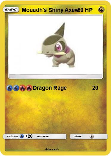 Pokemon Mouadh's Shiny Axew