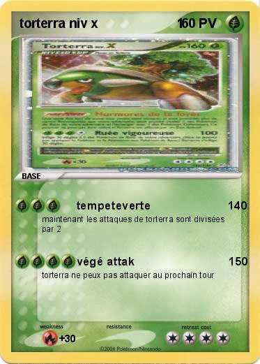 Pokemon torterra niv x                      1