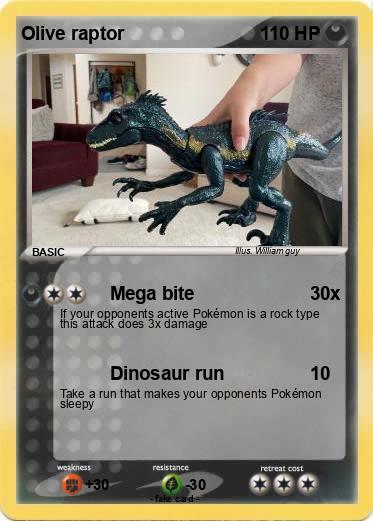 Pokemon Olive raptor