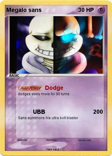 Pokemon Megalo sans