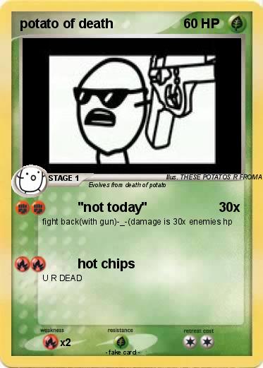 Pokemon potato of death