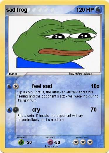 Pokemon sad frog